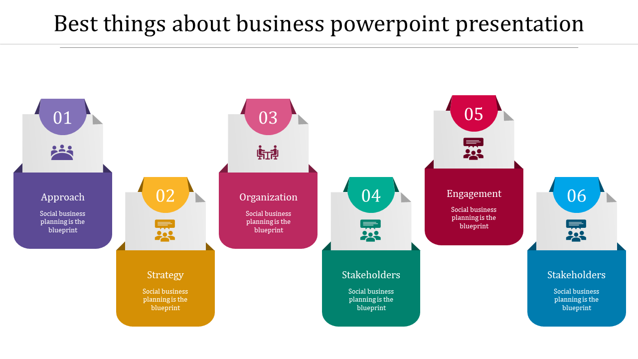 Modern Business PowerPoint Template and Google Slides